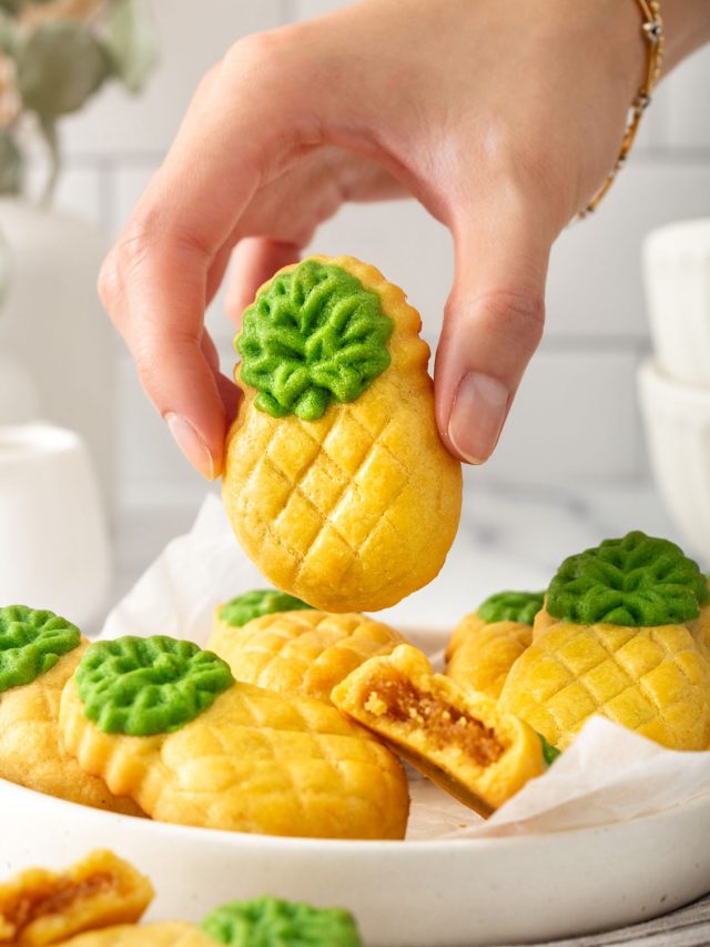 Pineapple tarts by Takes Two Eggs
